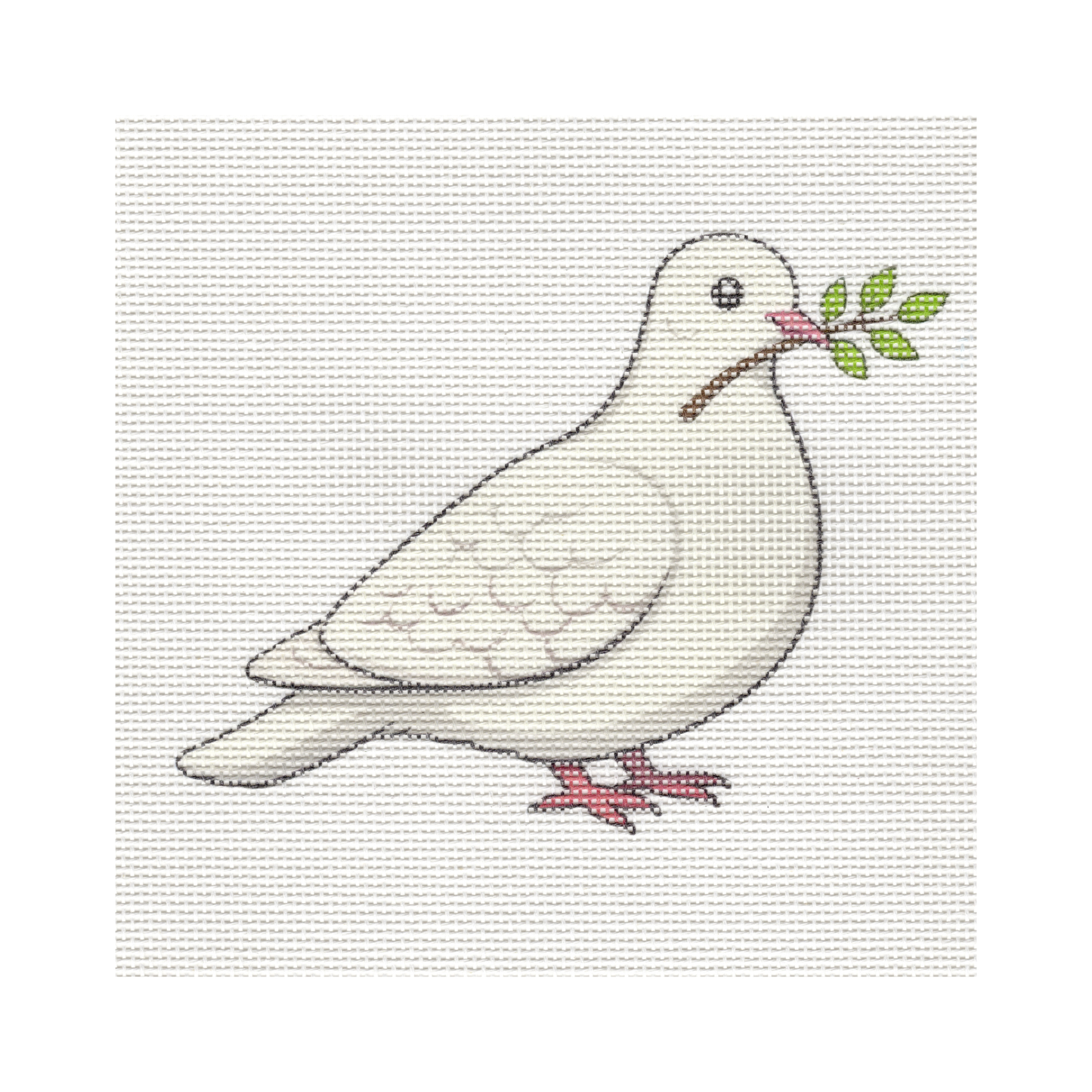 Dove — 8" x 8" Canvas