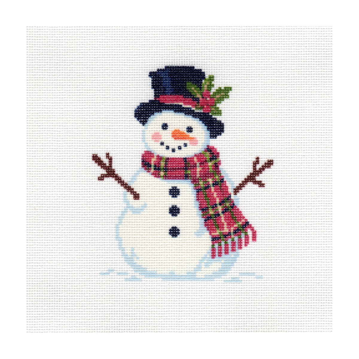 Snowman — 8" x 8"