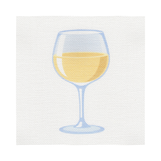 White Wine — 8" x 8" Canvas
