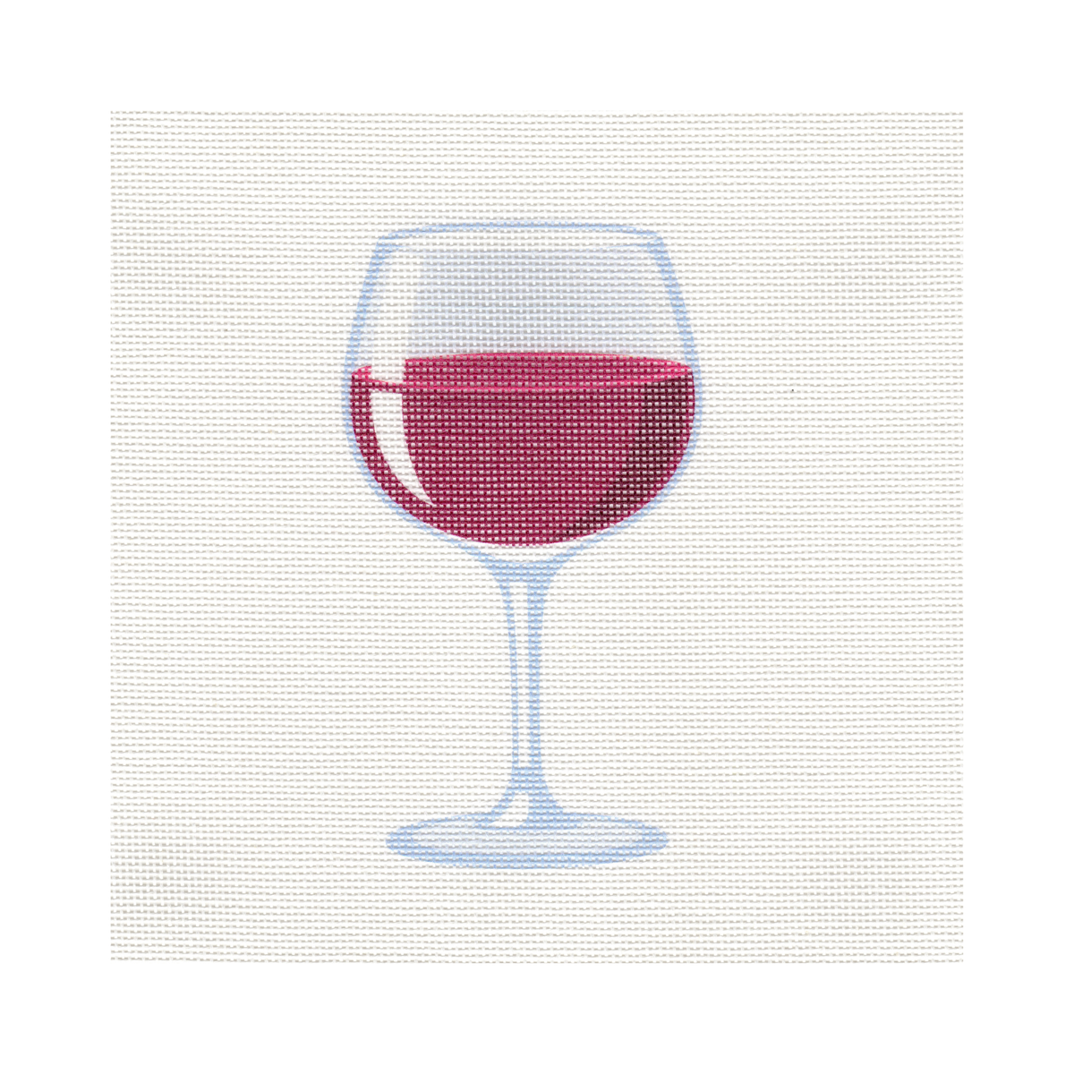 Red Wine — 8" x 8" Canvas