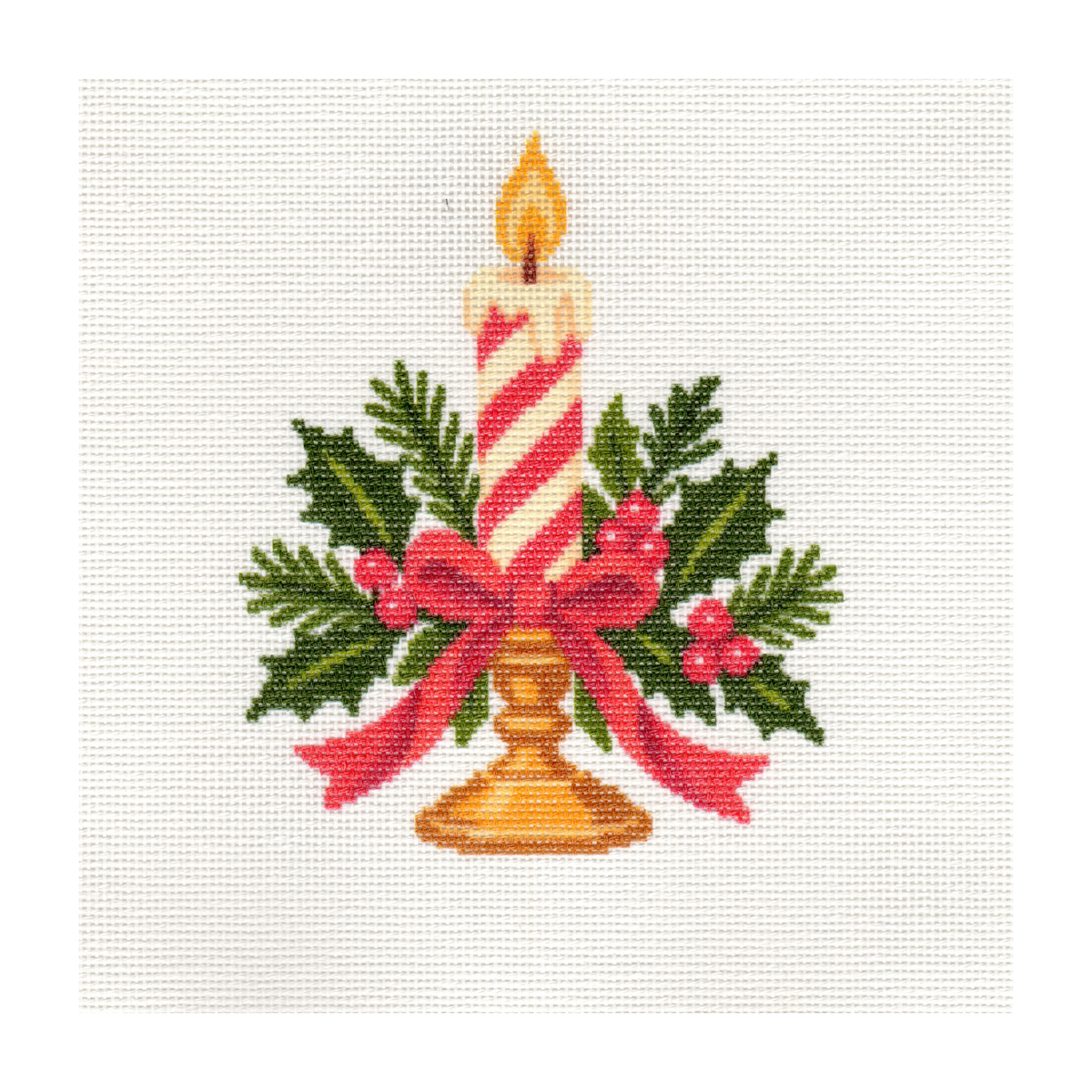 Holiday Candle — 8" x 8"