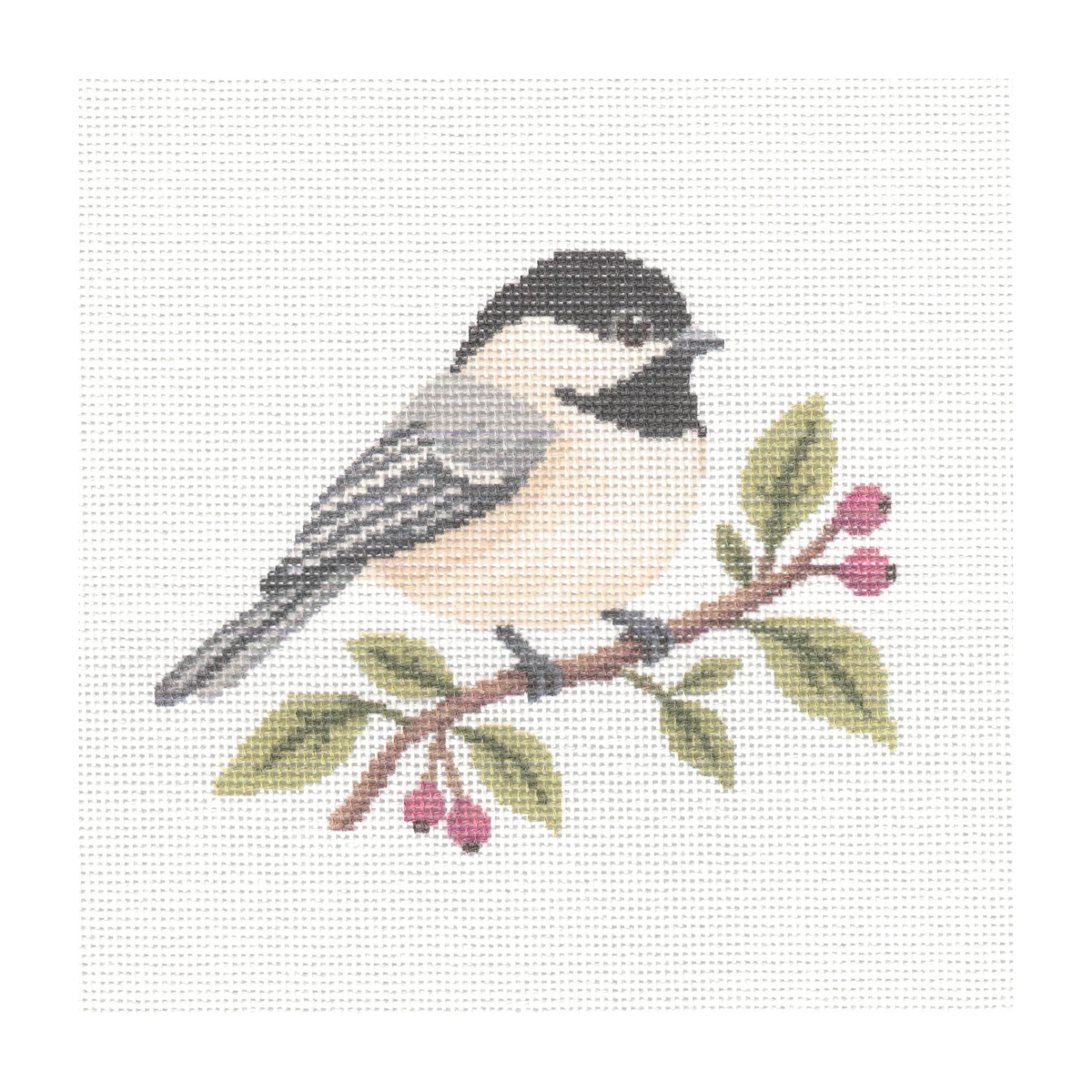 Chickadee — 8" x 8"