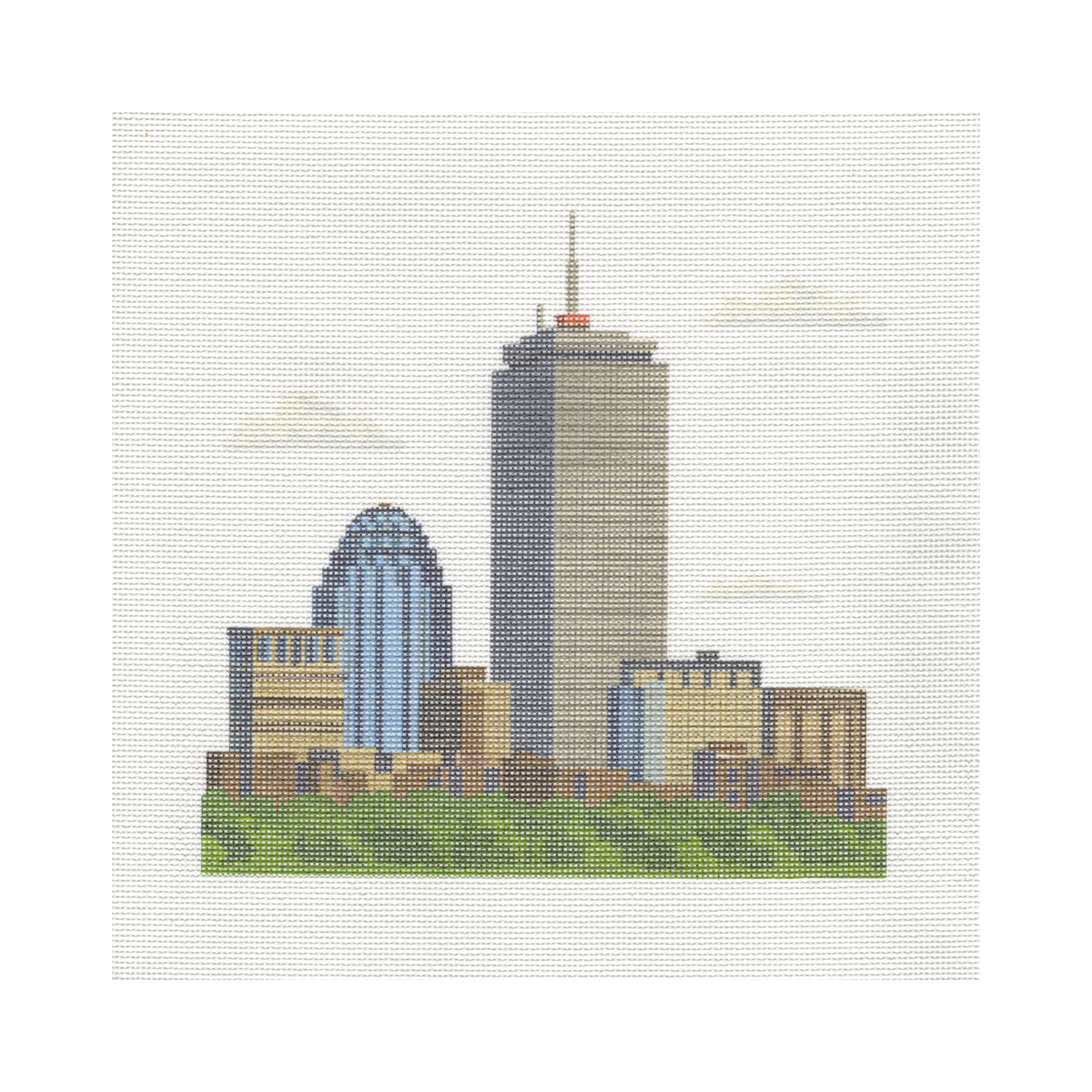 Boston Tower — 12" x 12" Canvas