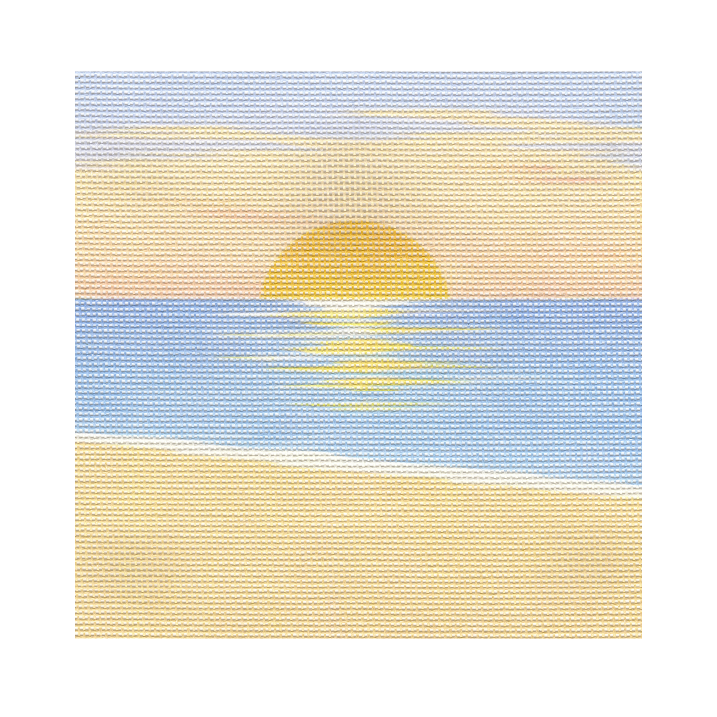 Beach Sunset — 12" x 12" Canvas