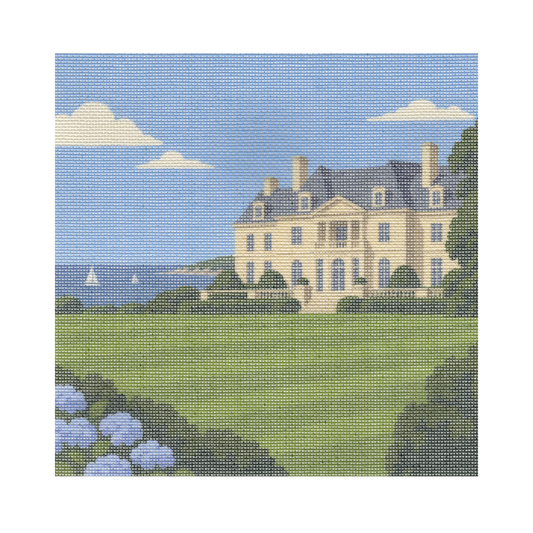 Newport Mansion — 12" x 12" Canvas