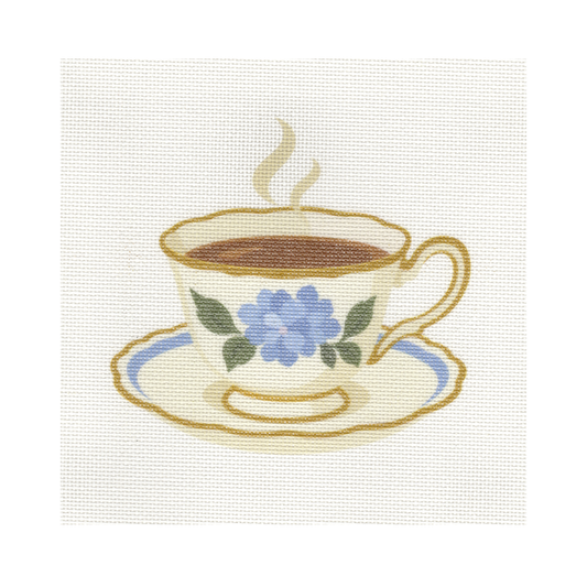 Tea Cup — 8" x 8" Canvas