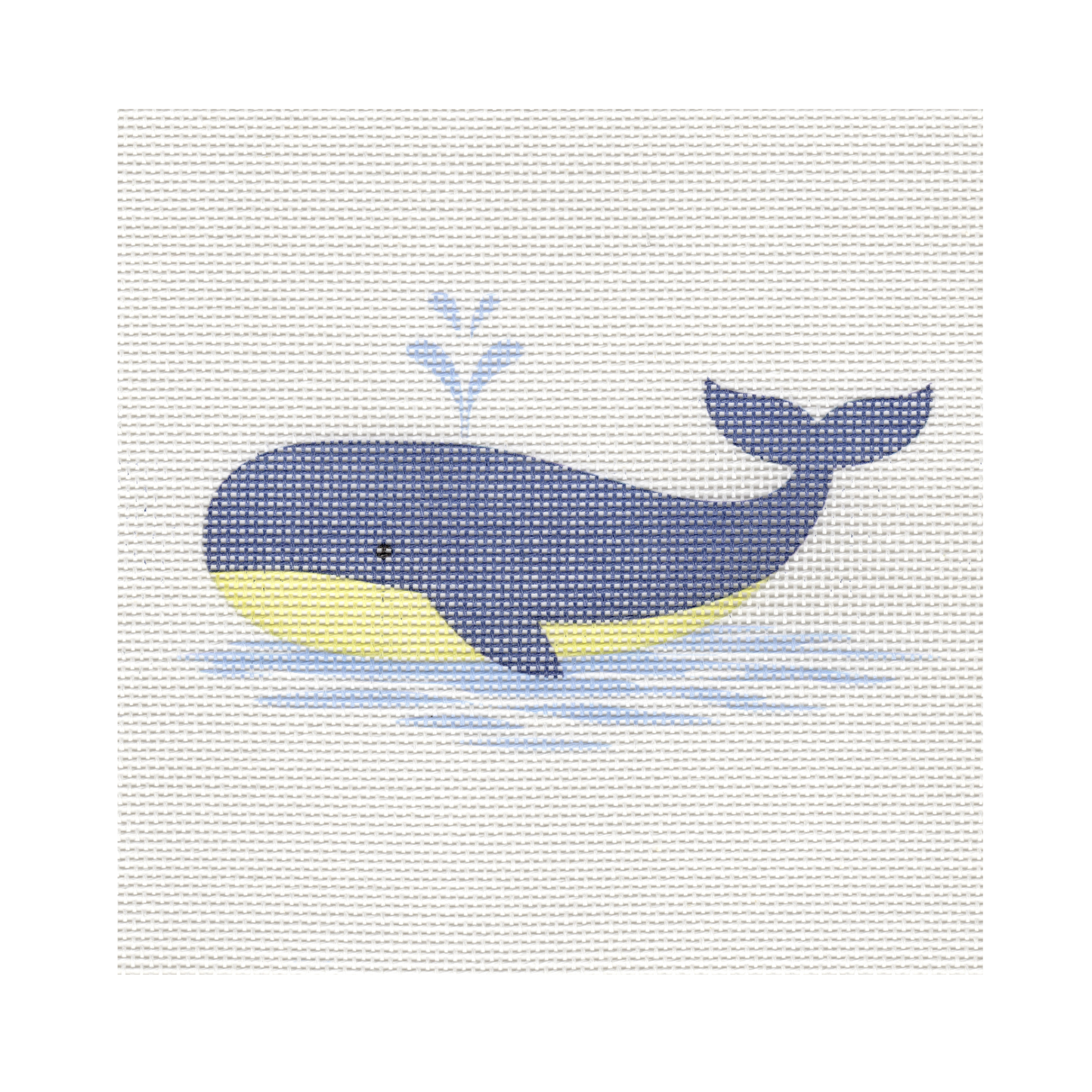 Whale — 8" x 8" Canvas
